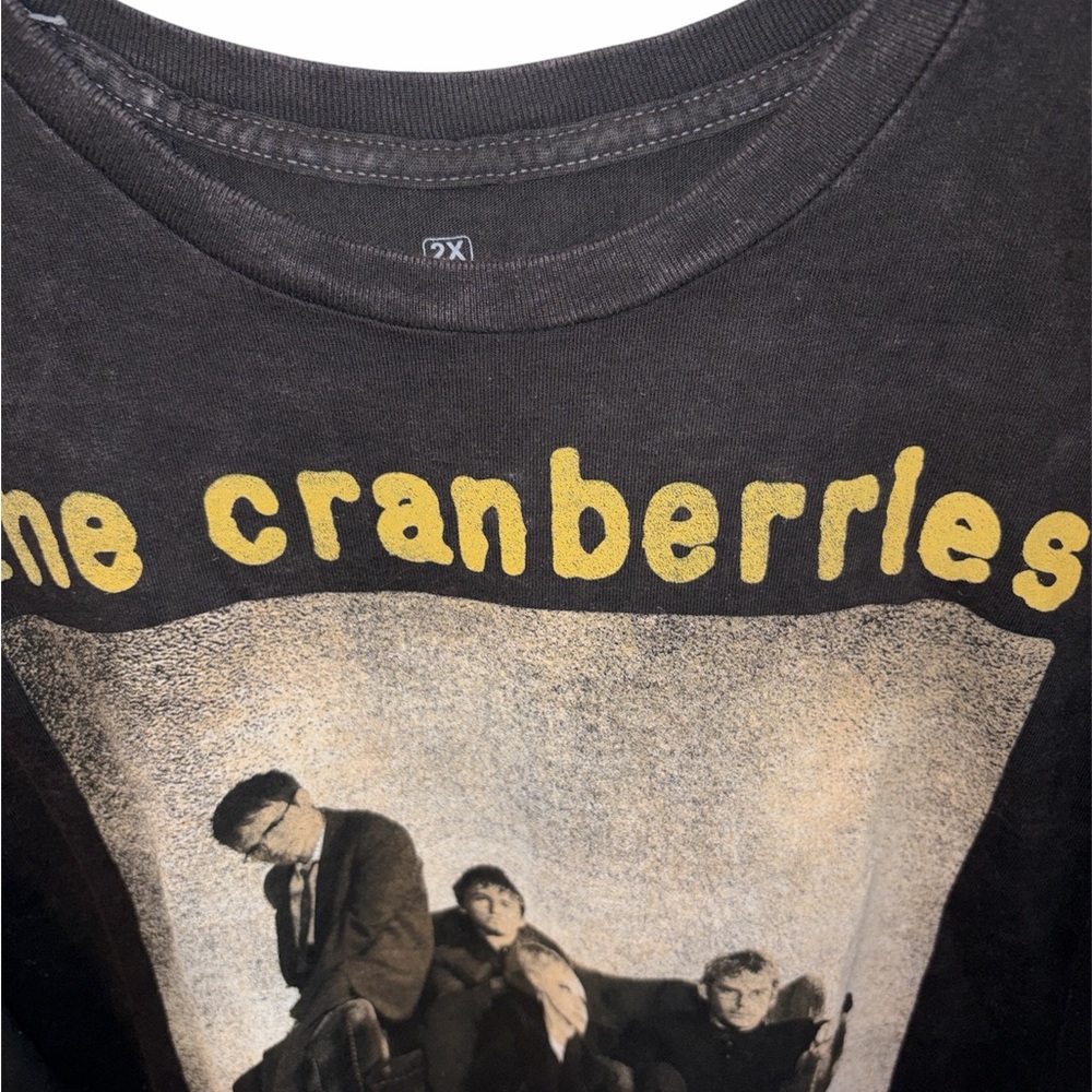 The Cranberries Black Band T-Shirt Size XXL New No Need To Argue - Picture 6 of 6